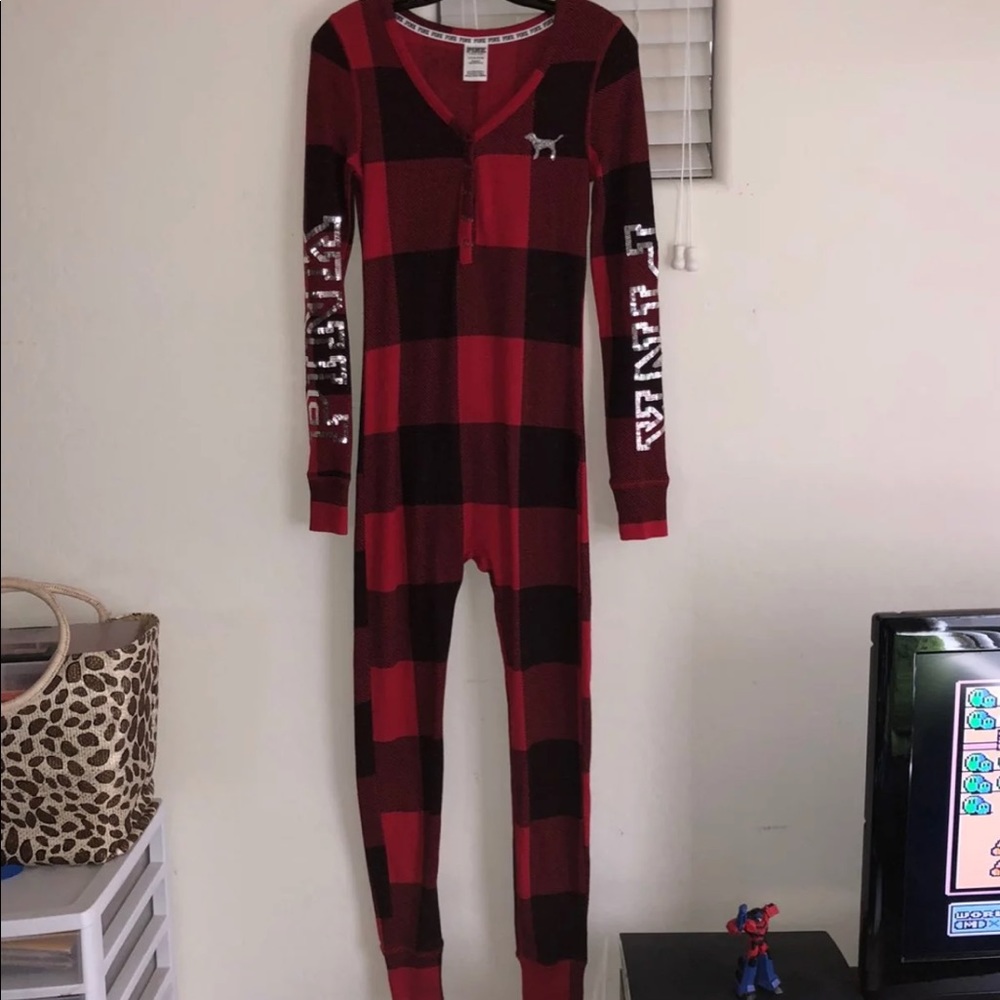 Pink Victoria’s Secret Bling Onsie